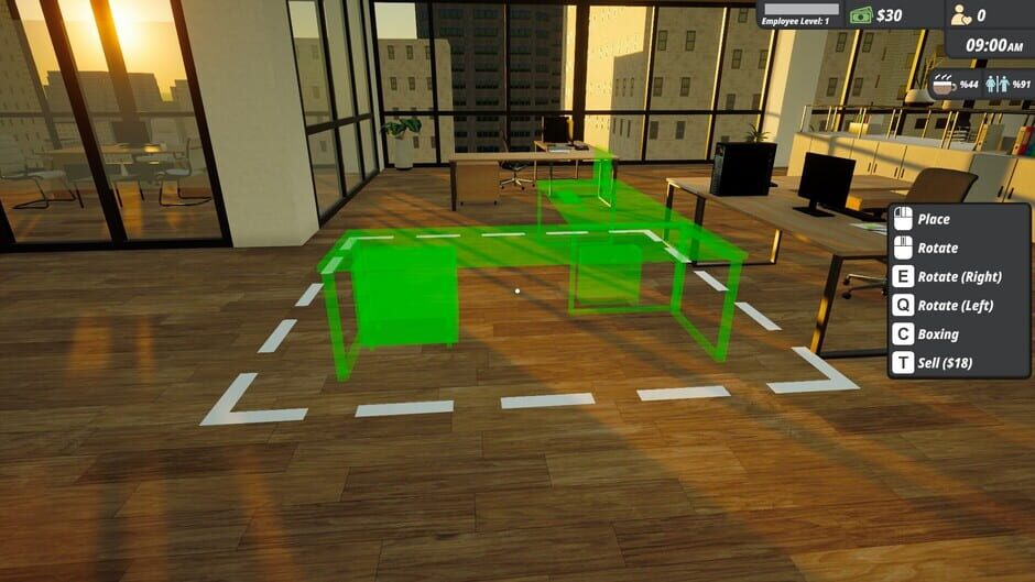 Capture d’Office Simulator