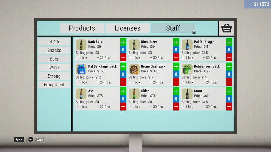 Capture de Liquor Store Simulator