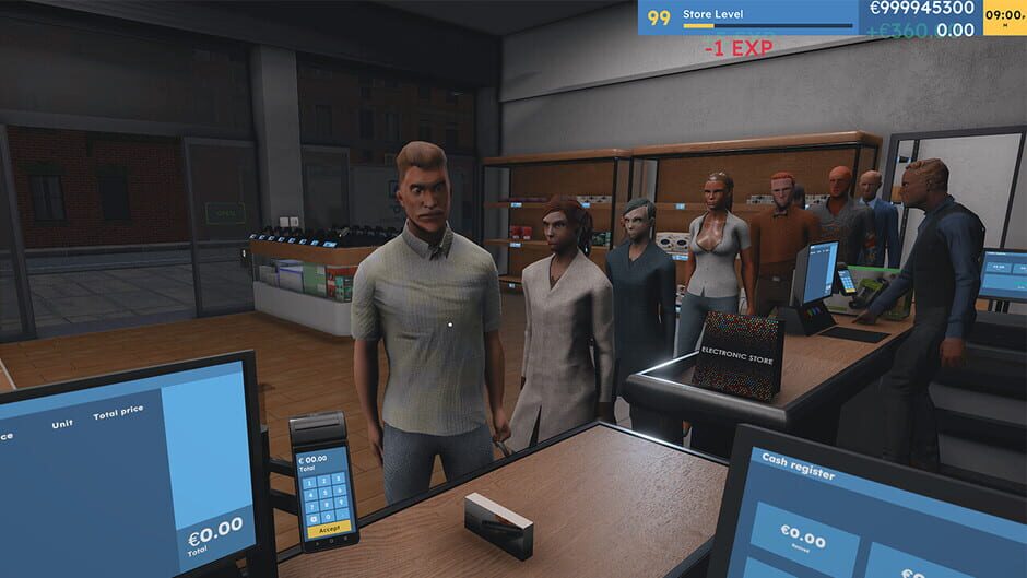 Capture d’Electronics Supermarket Simulator