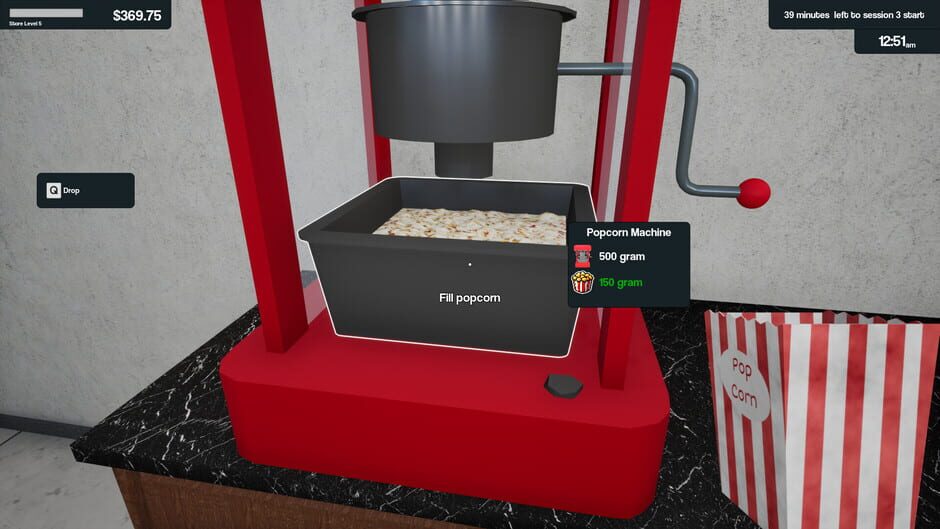 Capture de Cinemaster Cinema Simulator