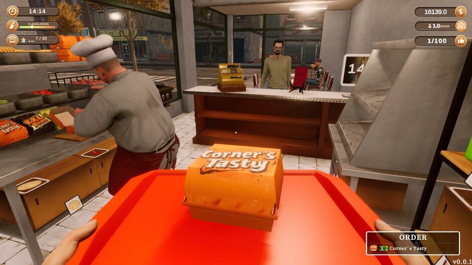 Capture de Corner Kitchen Fast Food Simulator