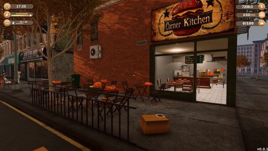 Capture de Corner Kitchen Fast Food Simulator