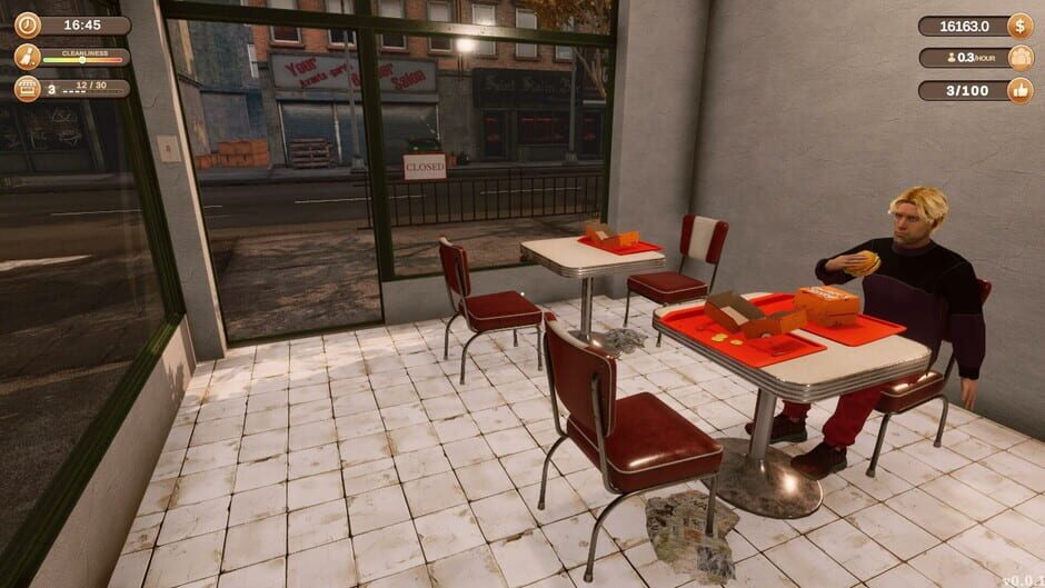 Capture de Corner Kitchen Fast Food Simulator