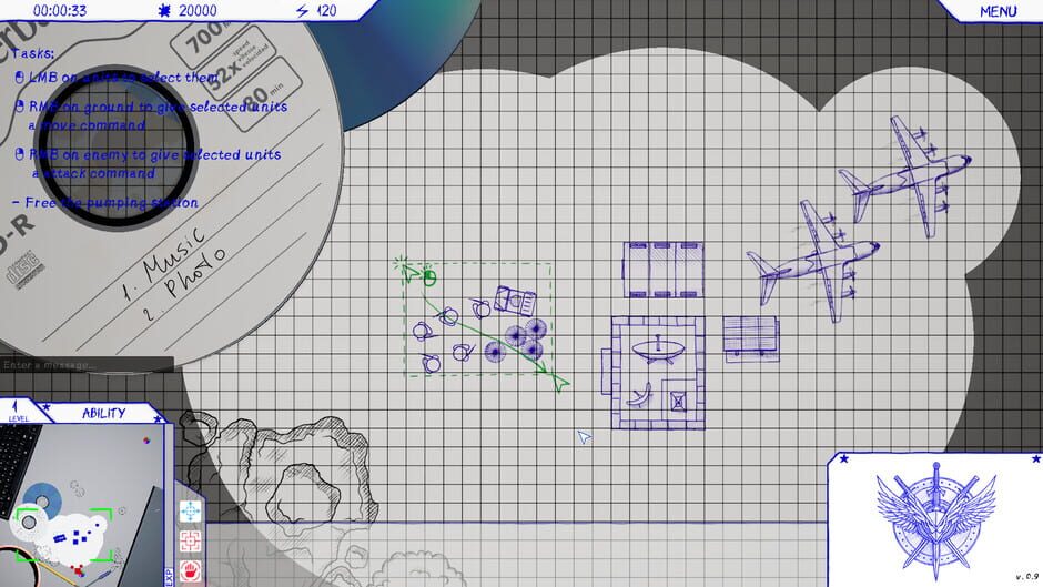 Capture de Paper Battlefield