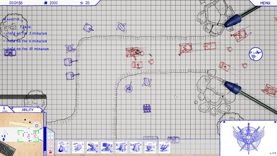 Capture de Paper Battlefield