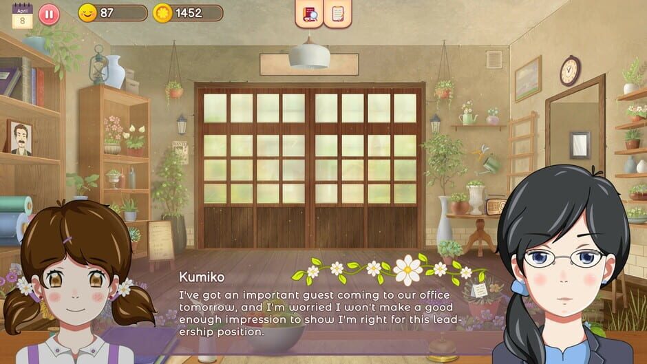 Capture de Hanako's flower shop