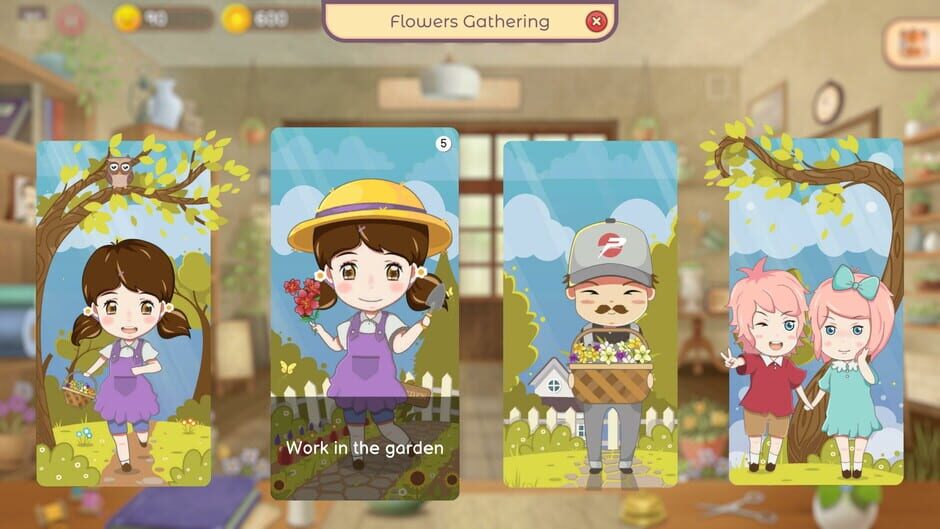 Capture de Hanako's flower shop