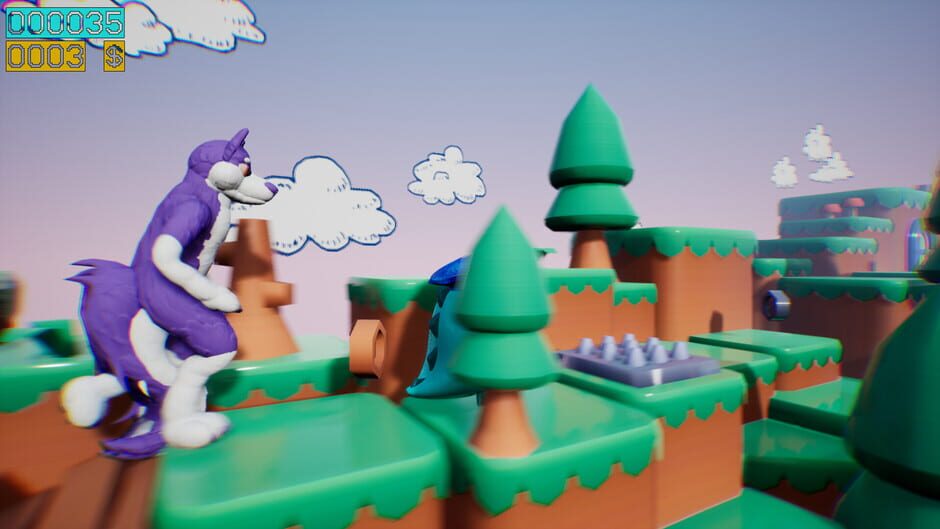 Capture de Dino Running from a Furry: Gamesforfarm