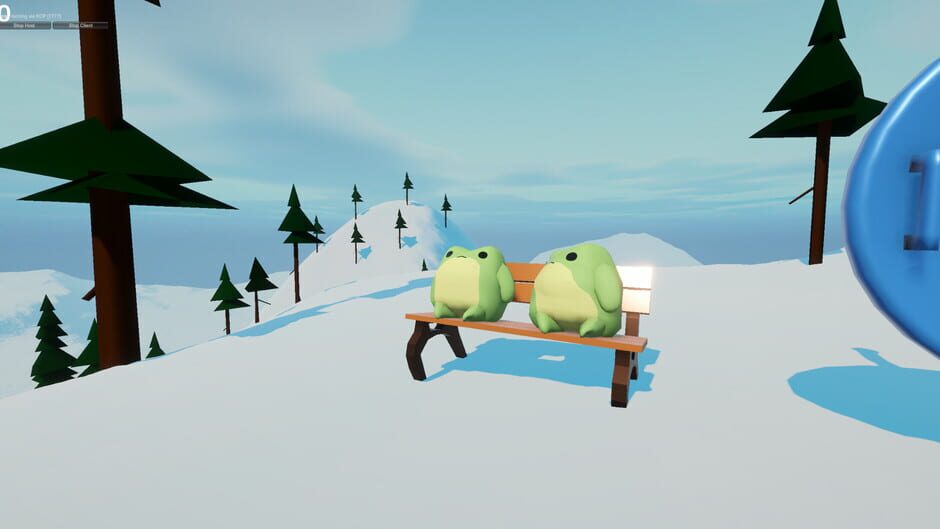 Capture de Sledding Game