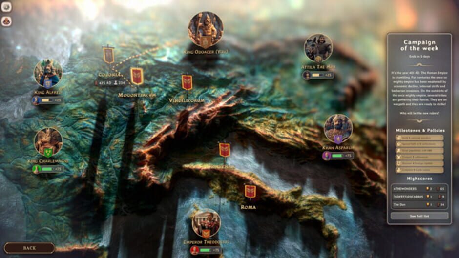 Capture de Yield! Fall of Rome