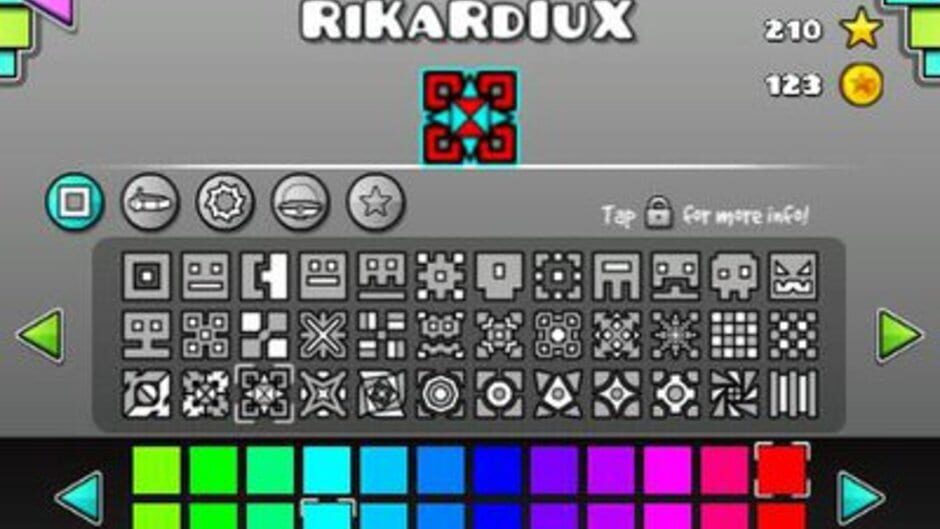 Capture de Geometry Dash