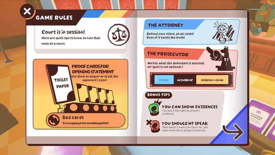 Capture de Guilty as Sock!