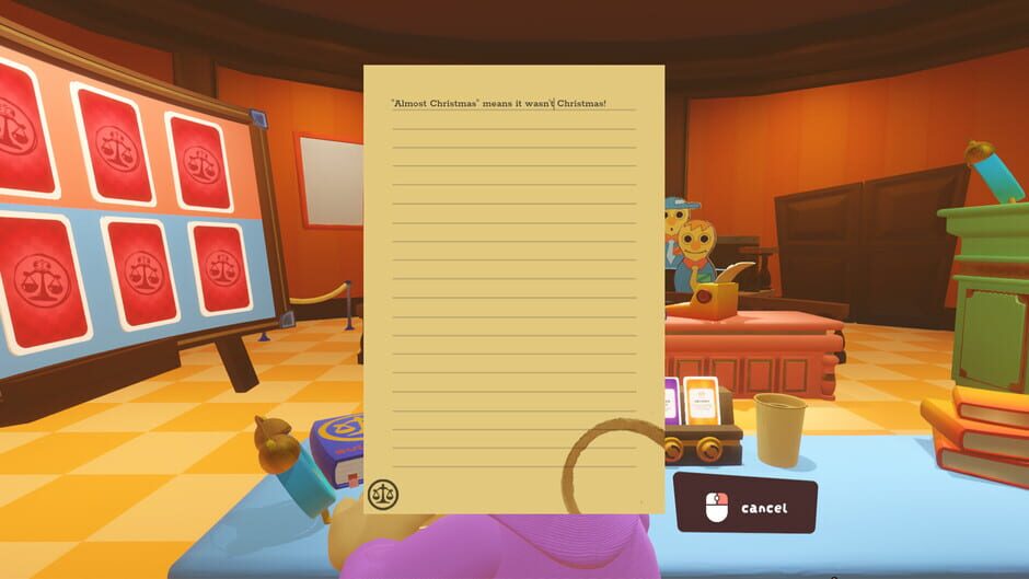 Capture de Guilty as Sock!