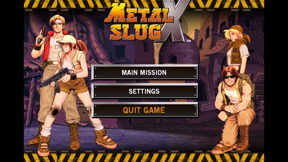 Capture de Metal Slug X