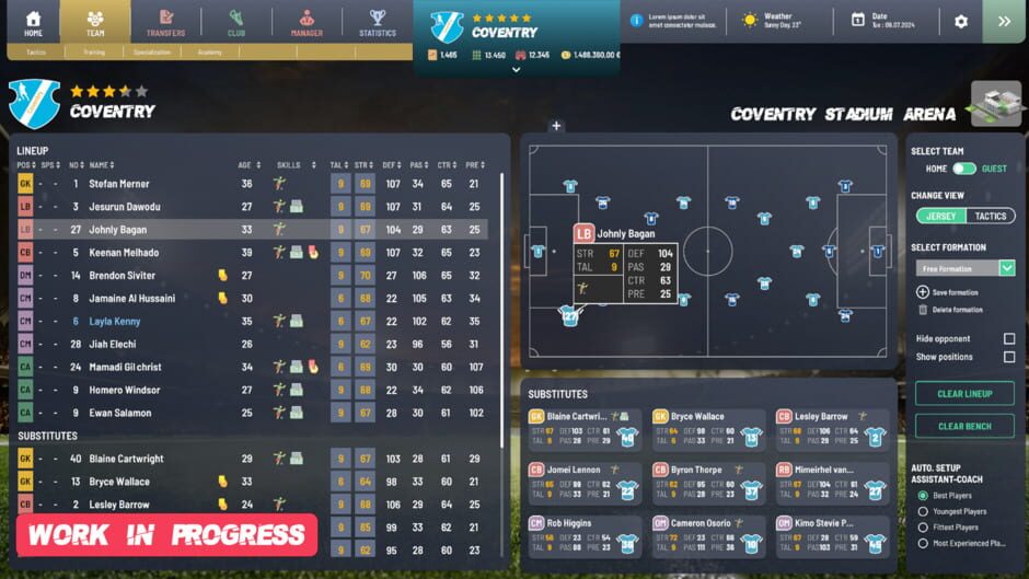 Capture de Tactics Unlimited