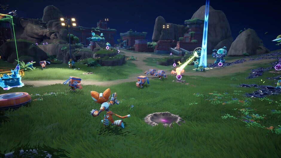 Capture de Chip ‘n Clawz vs. The Brainioids