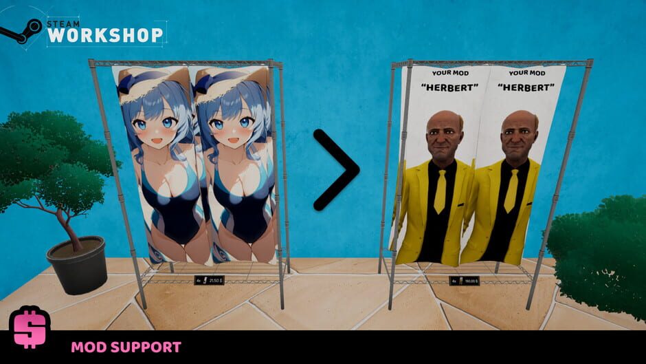 Capture de Shop Simulator: Waifu Pillows