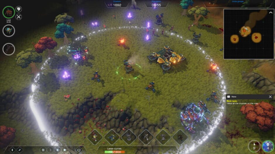 Capture de Grimstar: Crystals are the New Oil!