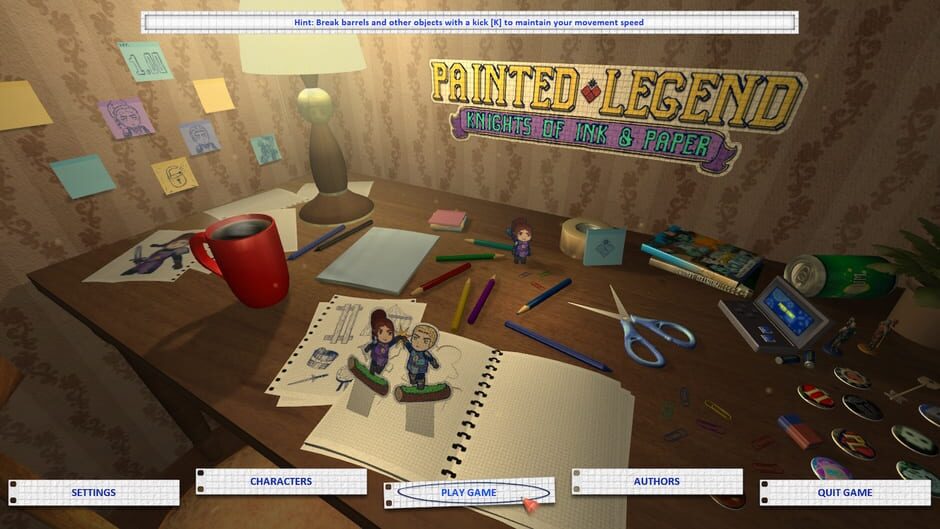 Capture de Painted Legend: Knights of Ink & Paper