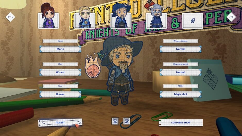 Capture de Painted Legend: Knights of Ink & Paper