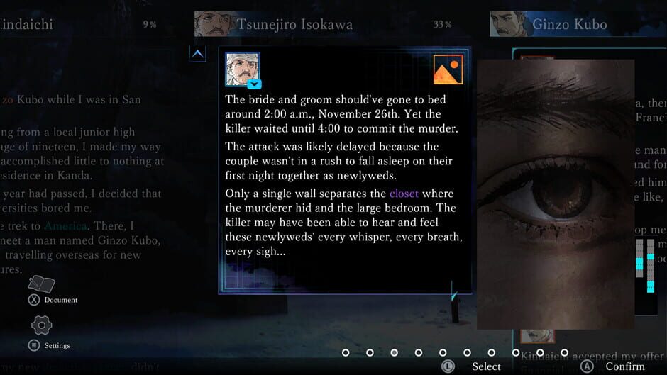 Capture de Kindaichi Mystery Series: The Honjin Murders