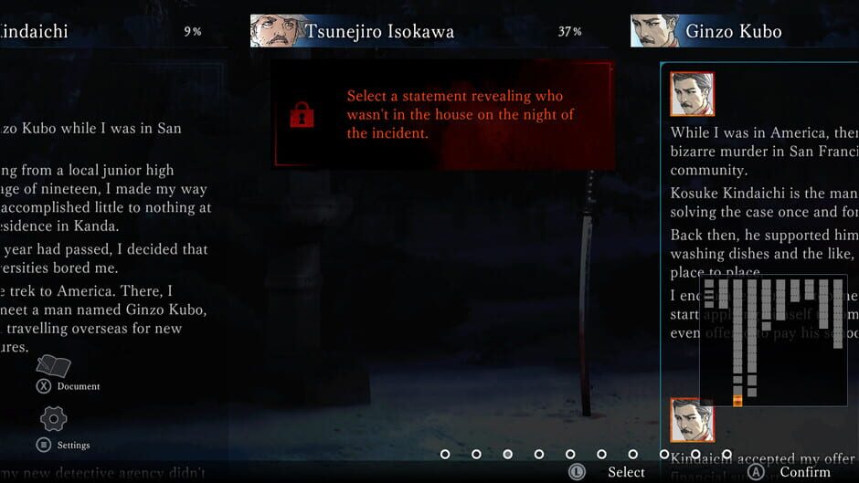 Capture de Kindaichi Mystery Series: The Honjin Murders
