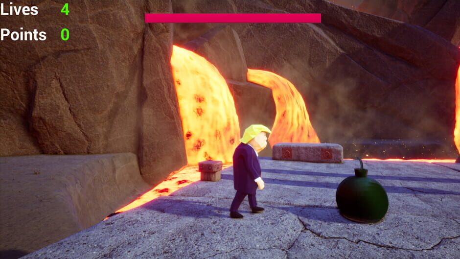 Capture de Trump Searching Vigaro