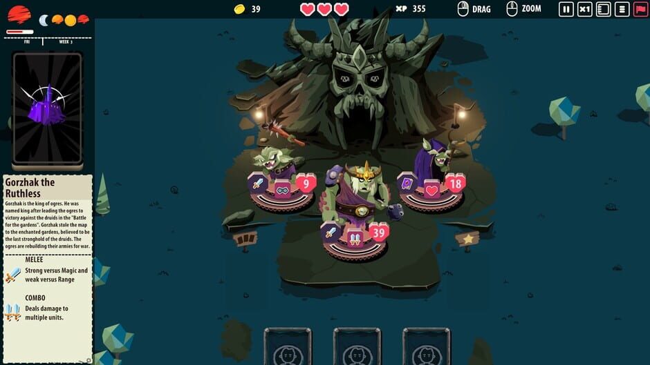 Capture de Kingdom of Cards