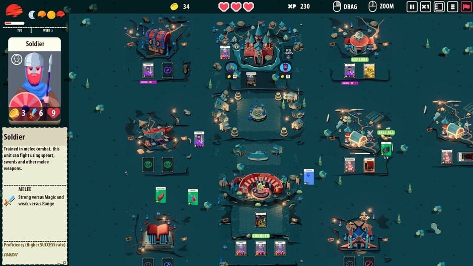 Capture de Kingdom of Cards
