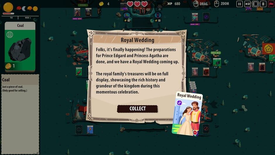 Capture de Kingdom of Cards