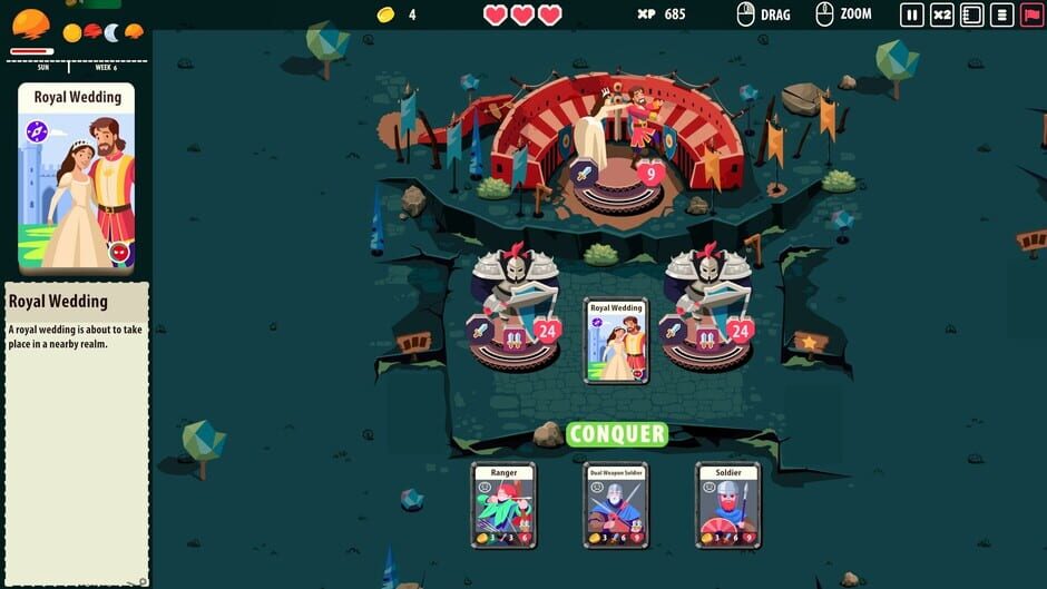 Capture de Kingdom of Cards