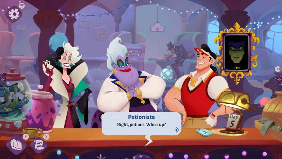 Capture de Disney Villains Cursed Café