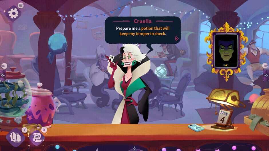 Capture de Disney Villains Cursed Café