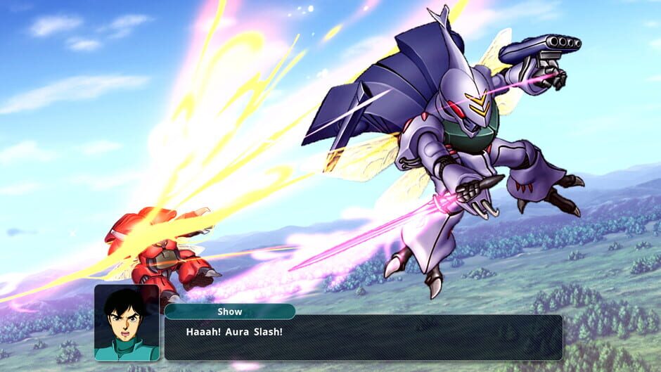 Capture de Super Robot Wars Y
