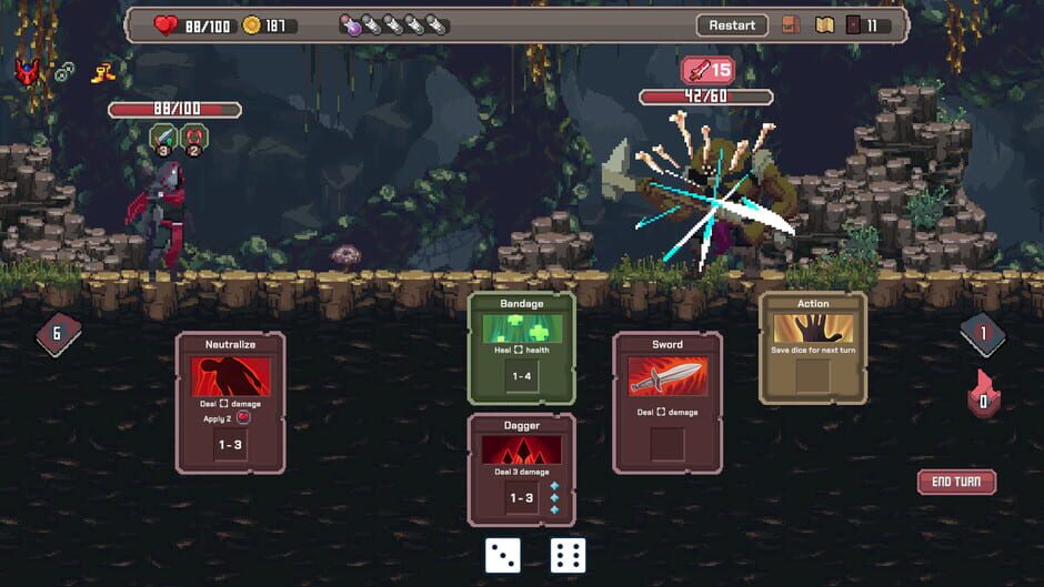 Capture de Dice Legends