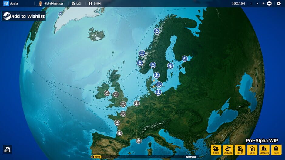 Capture de Global Magnates: Shipping Tycoon