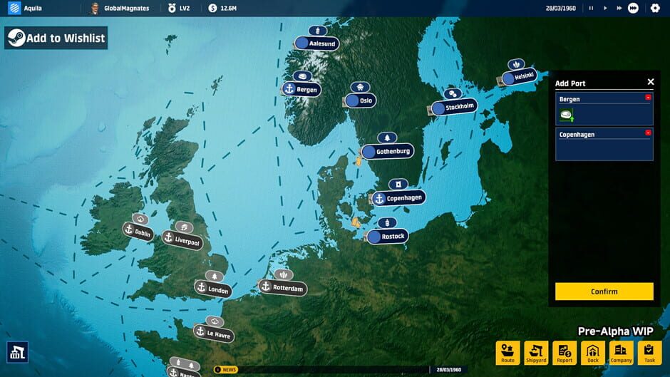 Capture de Global Magnates: Shipping Tycoon