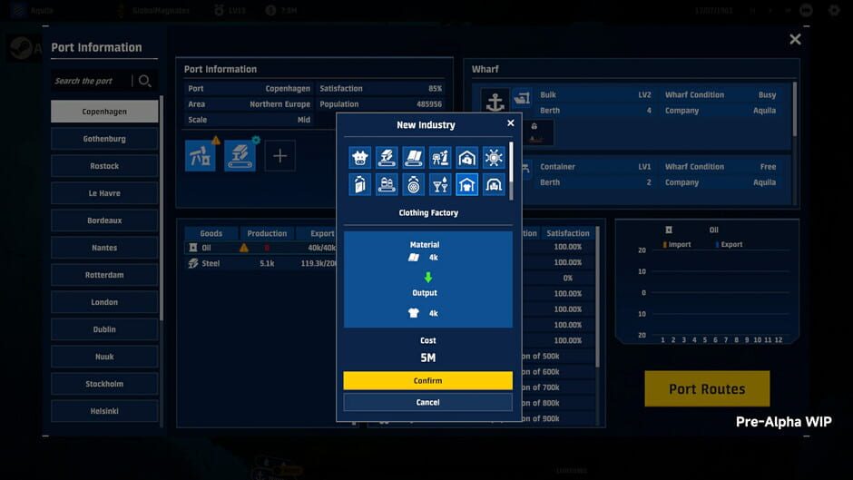 Capture de Global Magnates: Shipping Tycoon