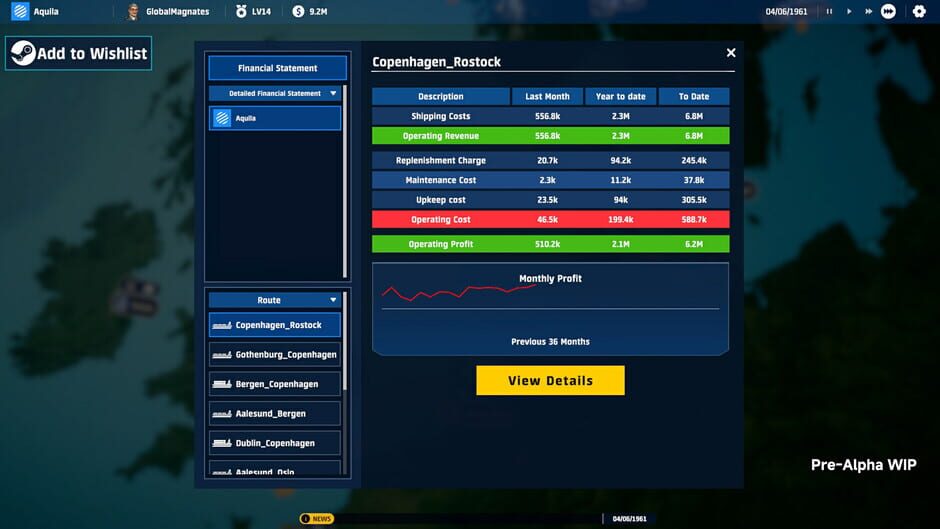 Capture de Global Magnates: Shipping Tycoon