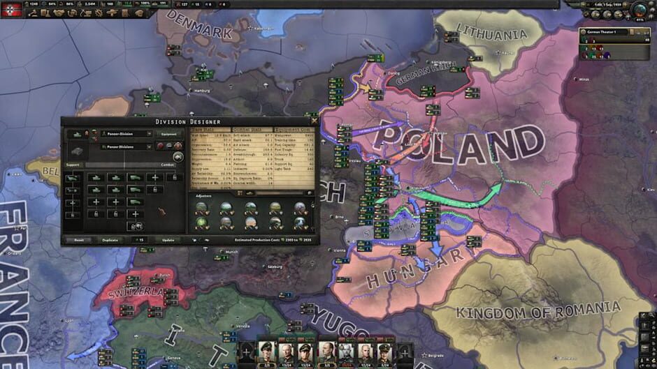 Capture de Hearts of Iron IV