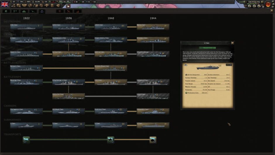 Capture de Hearts of Iron IV