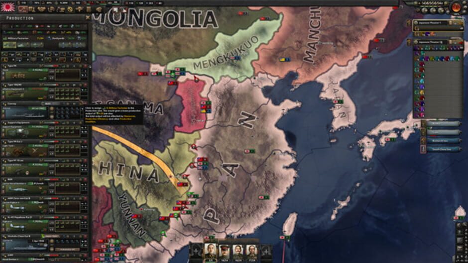 Capture de Hearts of Iron IV