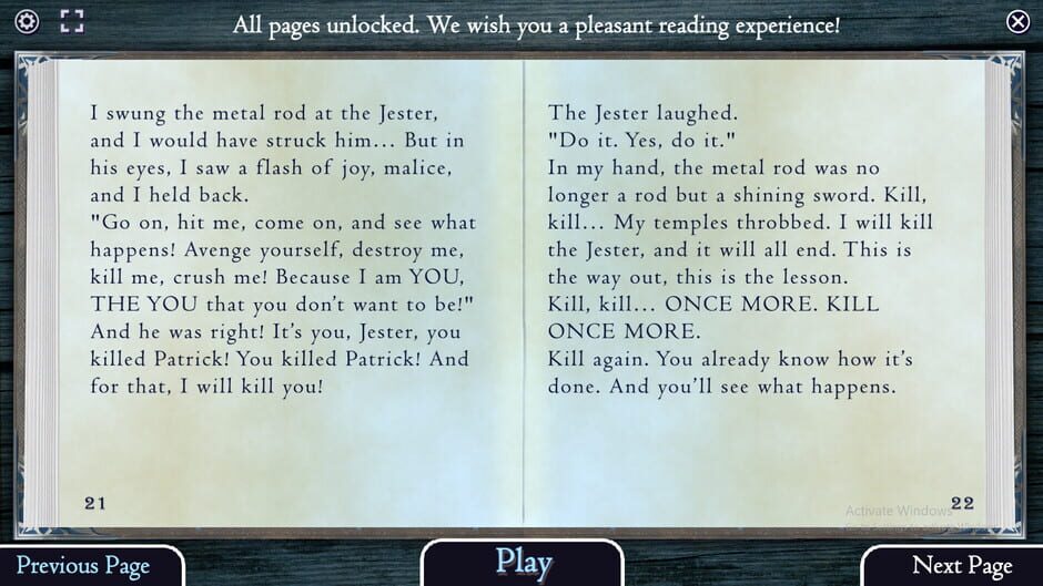 Capture de Beyond Stories: Jester