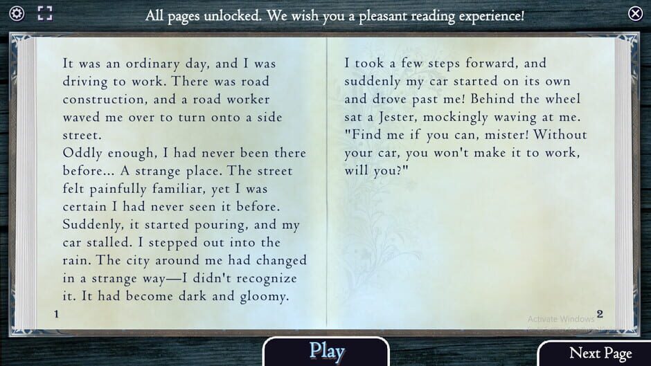 Capture de Beyond Stories: Jester