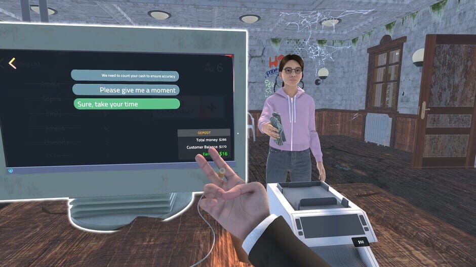 Capture de Banker Simulator