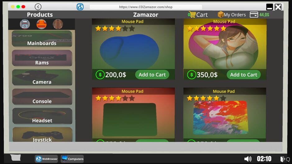 Capture de Streamer Life Simulator
