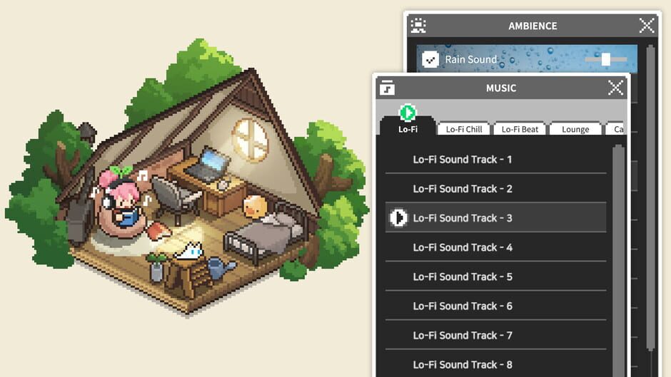 Capture de Mini Cozy Room: Lo-Fi