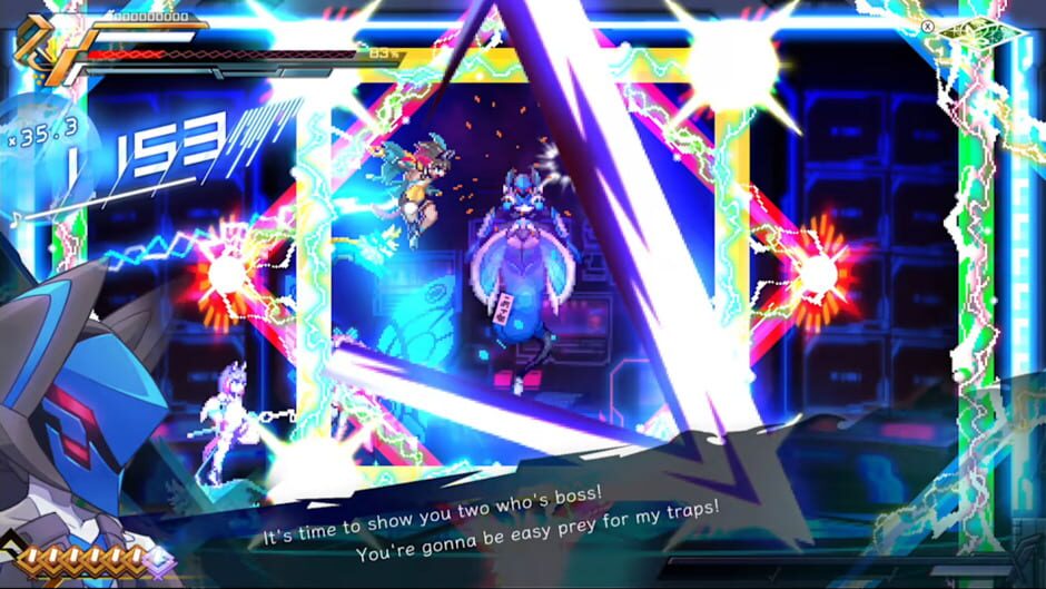 Capture d’Azure Striker Gunvolt 3
