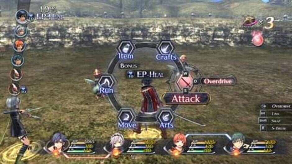 Capture de The Legend of Heroes: Trails of Cold Steel II