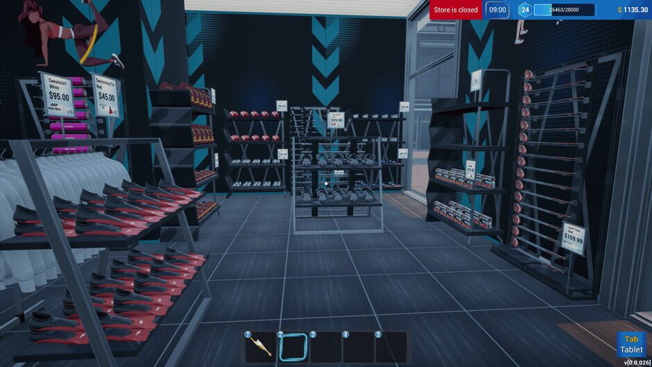 Capture de Sporting Goods Shop